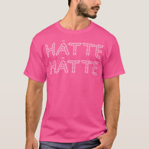 T-shirt Htte Htte Chaîne De Vélos Bmx Rider Motto Road Vél