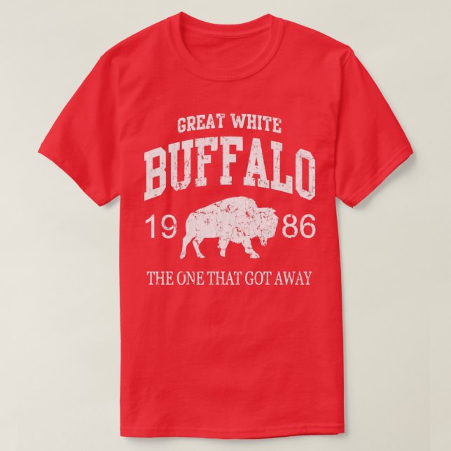 T-shirt HTTM Great White Buffalo (Design devant)