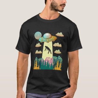 T-shirt Hu Enlèvement par les Ovnis Croire