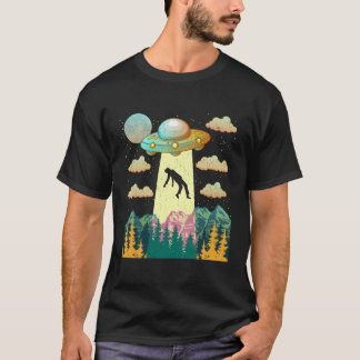 T-shirt Hu Ufo L'enlèvement croit