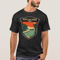 Huacachina Pérou Travel Art Vintage