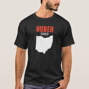 T-shirt HUBER HEIGHTS Ohio USA State America Travel Ohioan