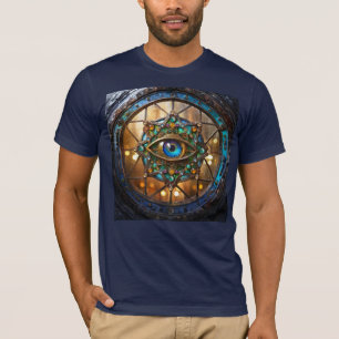 T-shirt Hublot rustique de fenêtre de troisième œil