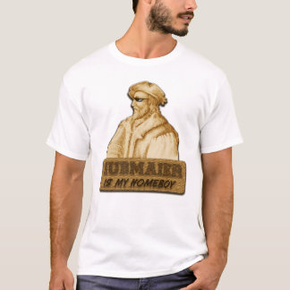 T-shirt Hubmaier is my Homeboy(Gold)
