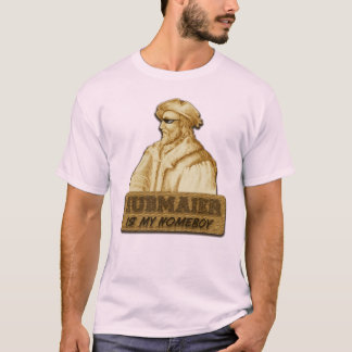 T-shirt Hubmaier is my Homeboy(Gold)