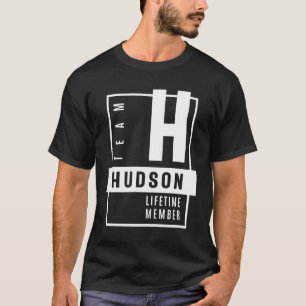 T-shirt Hudson Nom personnalisé Cadeau d'anniversaire