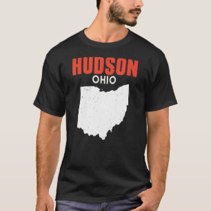 T-shirt HUDSON Ohio USA State America Travel Ohioan
