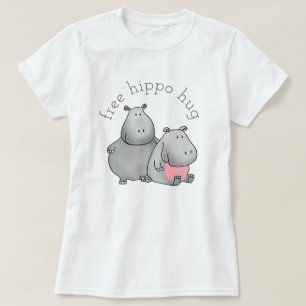 T-shirt Hug Hippo gratuit