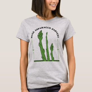 T-shirt Huge Asparagus Harvest Funny Kitchen Gardener T-Sh