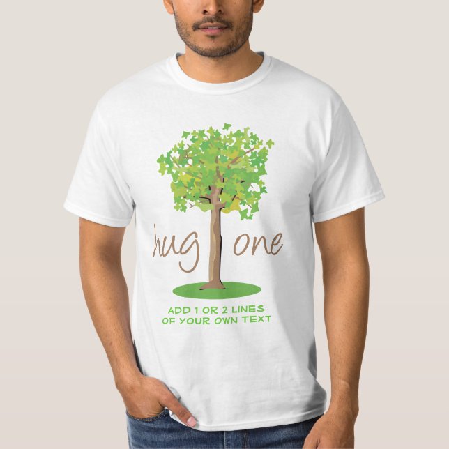 T-shirt Hugger d'arbre (Devant)