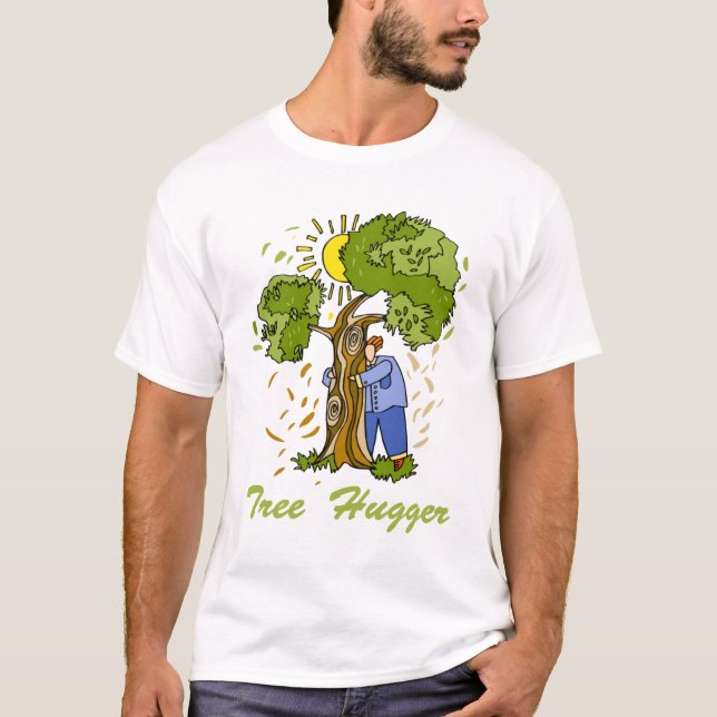 T-shirt Hugger d'arbre (Devant)