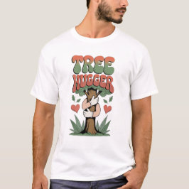 T-shirt Hugger d'arbre - Amoureux de la nature écologique