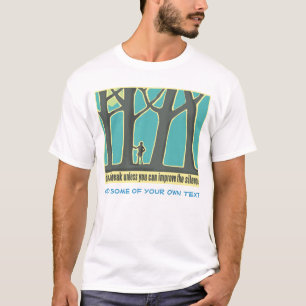 T-shirt Hugger d'arbre, Randonnée