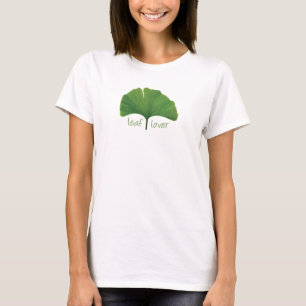 T-shirt Hugger d'arbres, Louveur de feuilles - Ginkgo