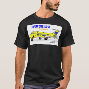 T-shirt Hughes Airwest DC9