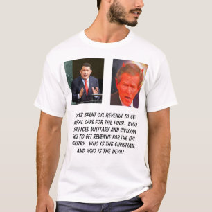 T-shirt Hugo Chavez, SATAN