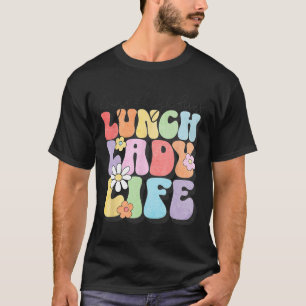 T-shirt Hugs Amp; High Fives Lunch Lady Vibes School Appre