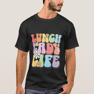 T-shirt Hugs Amp; High Fives Lunch Lady Vibes School Appre