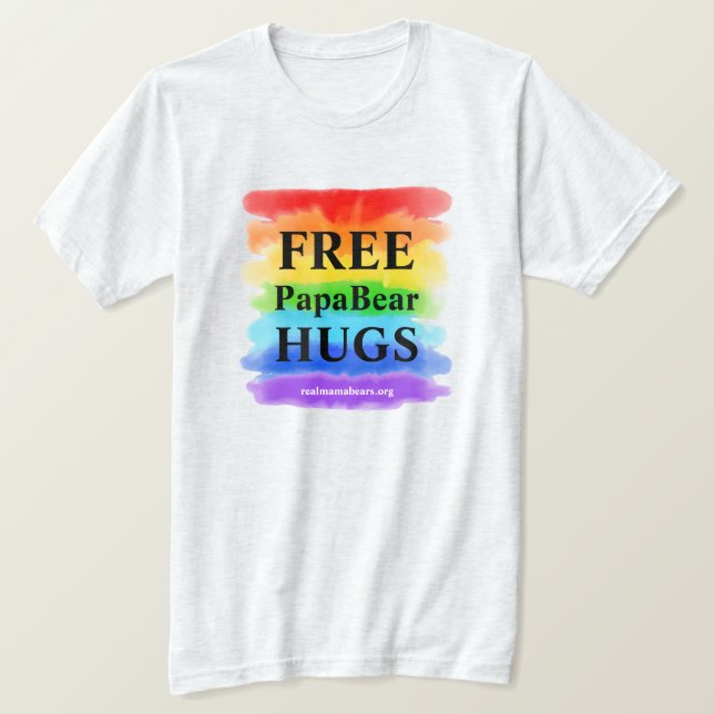 T-shirt Hugs gratuit (Design devant)