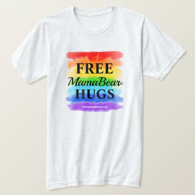 T-shirt Hugs Gratuit (Design devant)