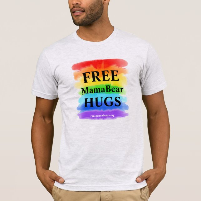 T-shirt Hugs gratuit (Devant)