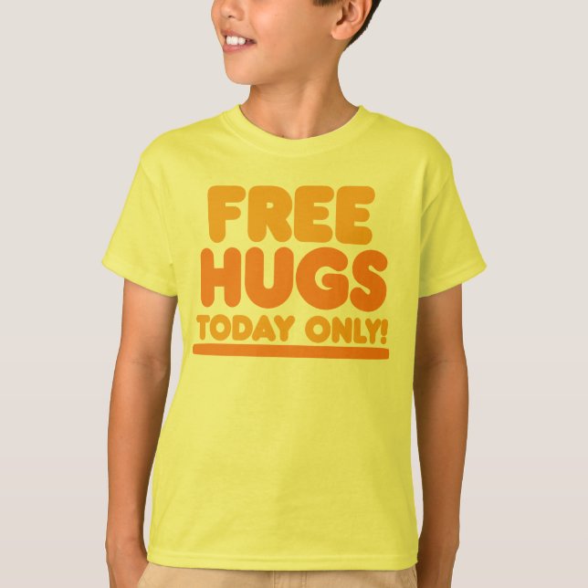 T-shirt Hugues libres aujourd'hui seulement (Devant)