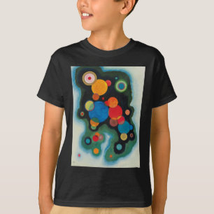 T-shirt Huile Abstraite de Kandinsky Deepened Impulse sur