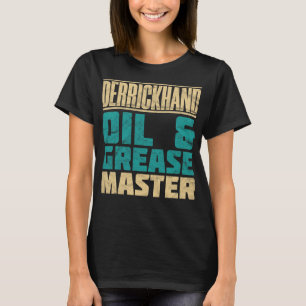 T-shirt Huile De Poignée Et Maître De Graisse Déchiré