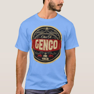 T-shirt Huile d'olive vintage