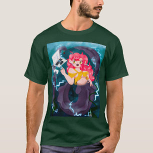 T-shirt Huile électrique de sirène