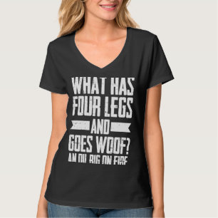 T-shirt Huile foreuse Humour Fracker fracking champ d'huil