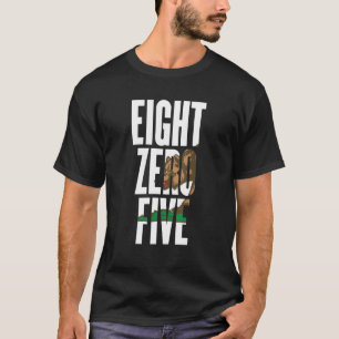 T-shirt Huit Zéro Cinq 805 Indicatif régional Californie O