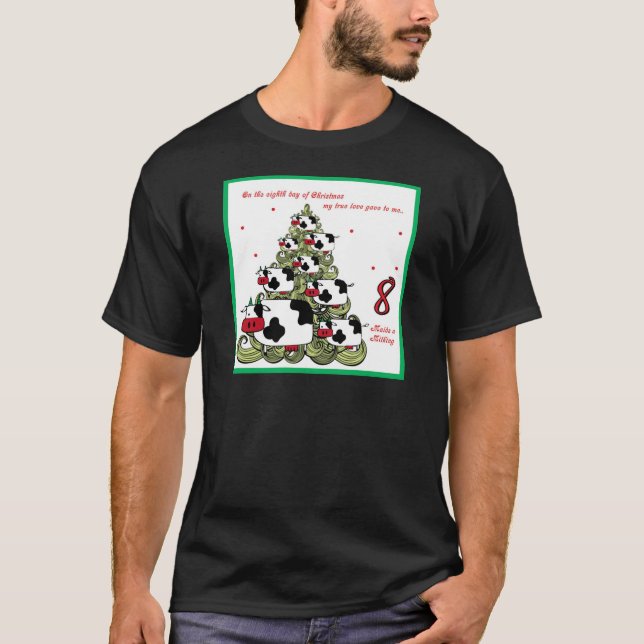 T-shirt Huitième jour de Noël (Devant)