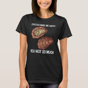 T-shirt Huître cool pour hommes femmes casse-huître mollus