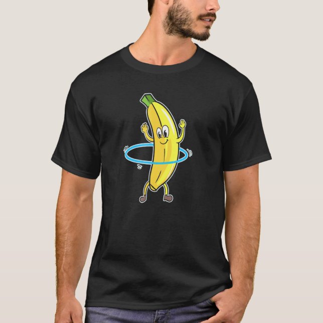 T-shirt Hula Hooper Entraînement Hula Hooping Danse Banane (Devant)