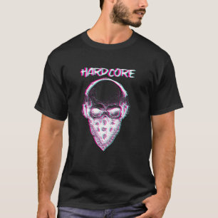 T-shirt Hull Hardcore Glitch I Trippy Edm Festival Clothi