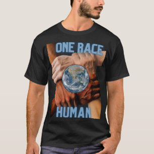 T-shirt humain d'une race