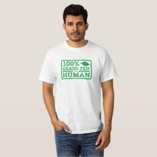 T-shirt Humain engraissé aux champs