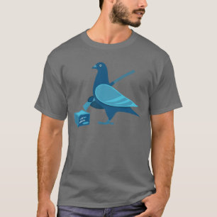 T-shirt Humains d'argile de tir de pigeon