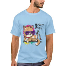 Humains ? Facultatif – Chat Cool en Lunettes de So