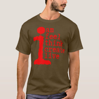 T-shirt Human Am I Life Instructions 4