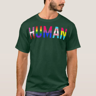 T-shirt Human LGBT Q Fier Ally Gay pride LGBT Drapeau drôl