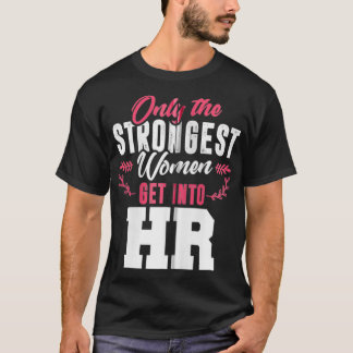T-shirt Human Resources HR Lady Funny Female HR Gift Zip