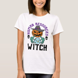 T-shirt Human Resources Witch HR Halloween