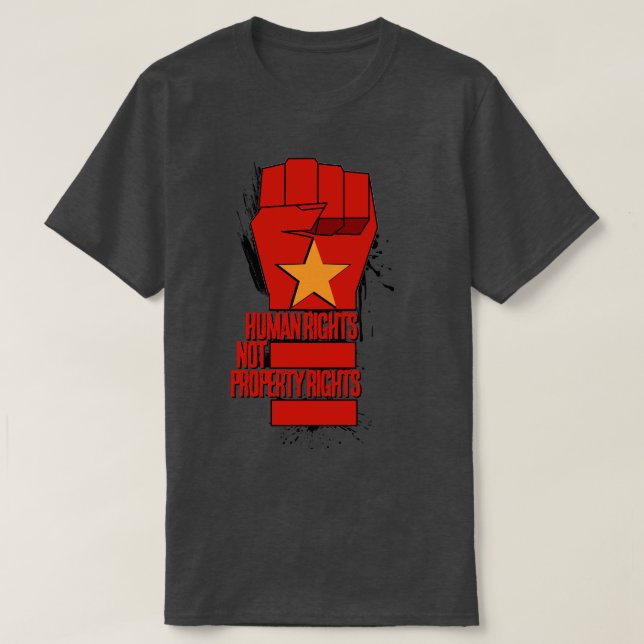 T-SHIRT HUMAN RIGHTS (Design devant)