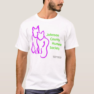 T-shirt humanitaire de société du comté de Johnson