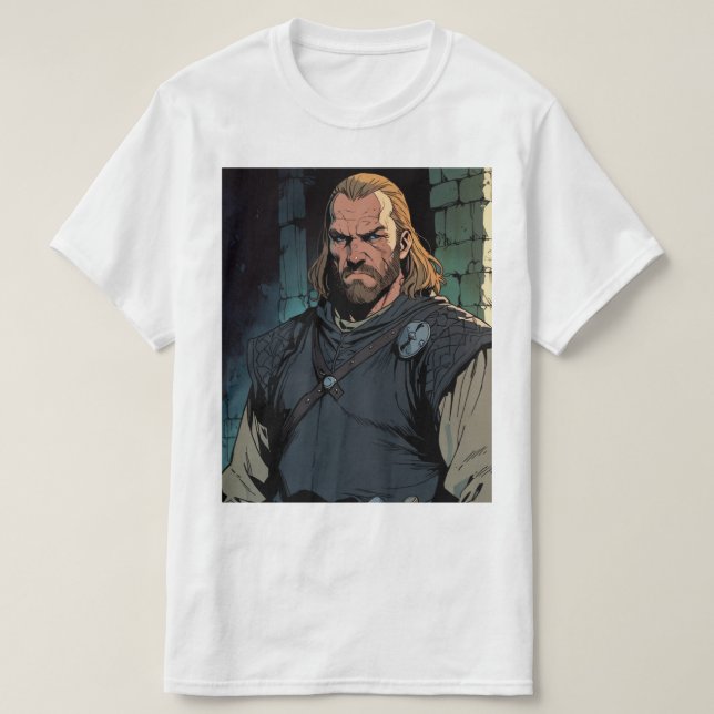 T-shirt Humble Force : Sandor nettoie les noirs paysans (Design devant)