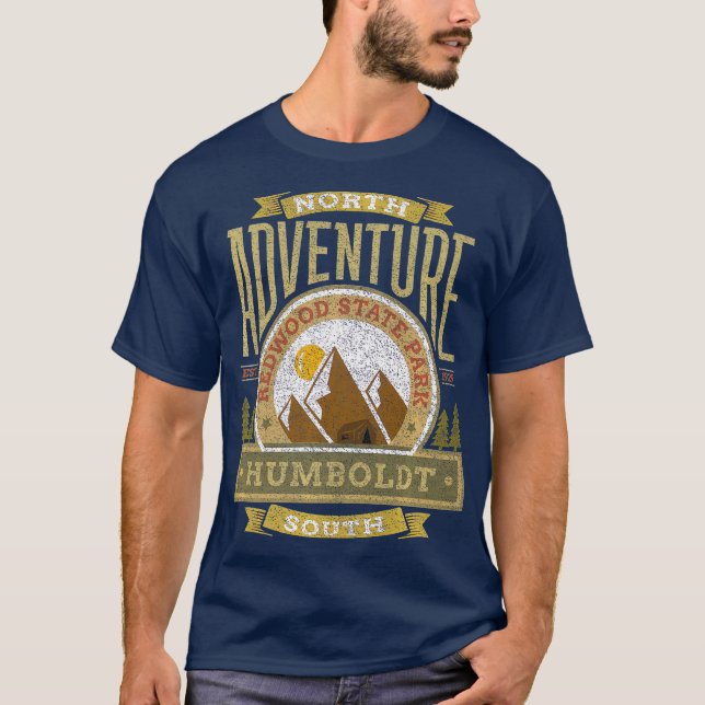 T-shirt Humboldt Redwoods s Humboldt State Park (Devant)