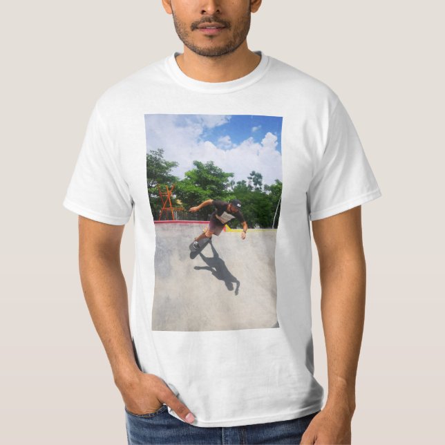 T-shirt Humeur de la rampe de patinage (Devant)