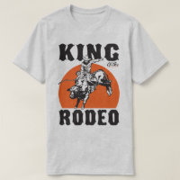 Humeur de pays de cowboy du Roi Of The Rodeo
